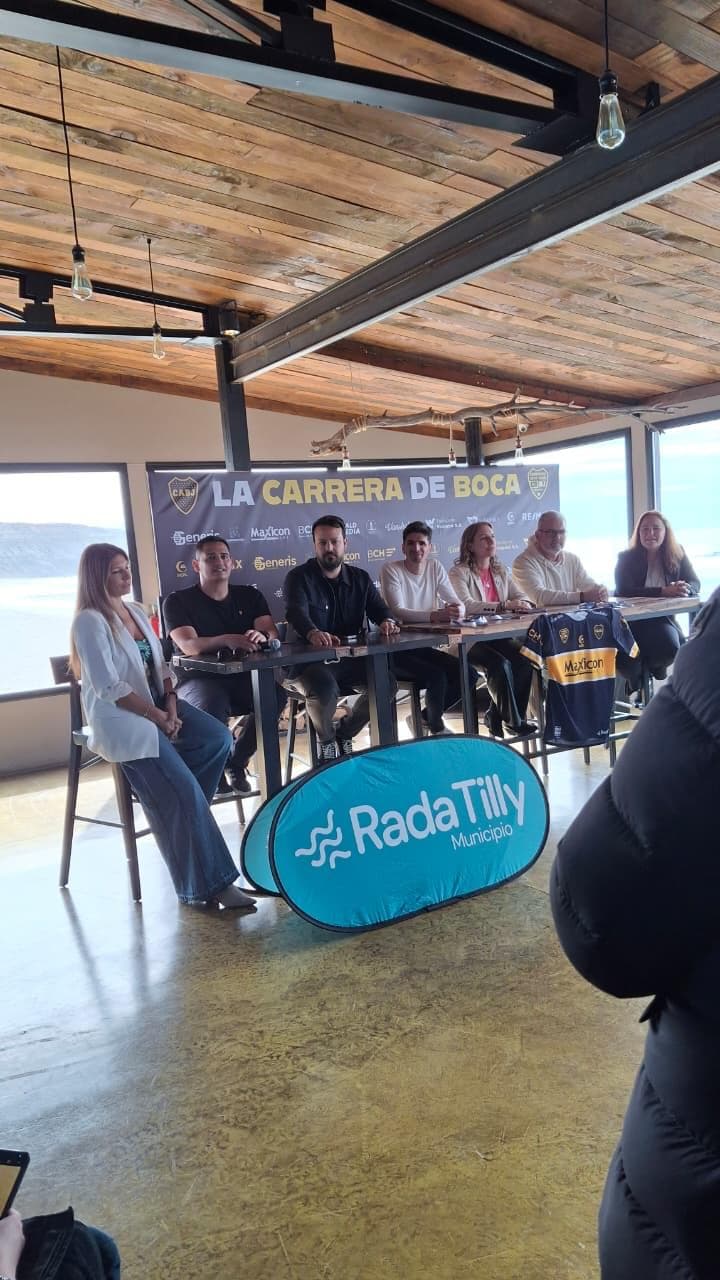 Conferencia de prensa de presentación de la carrera